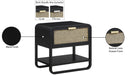 Sage - Night Stand - Meridian Furniture - Accent Nightstands - Elite Enclave Home