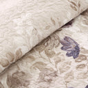 Luna - 6 Piece Reversible Coverlet Set - Taupe