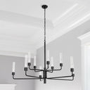Madeline - Chandelier - Matte Black - Classic Home - Chandeliers - Elite Enclave Home