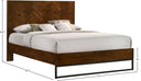 Reed - Bed - Meridian Furniture - Panel Beds - Elite Enclave Home