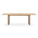 Round Off - Small Oak Dining Table - Light Brown - Moe's Home Collection - Dining Tables - Elite Enclave Home