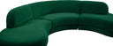 Rosa - Sectional - Meridian Furniture - Stationary Sectionals - Elite Enclave Home