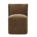 Outlook - Modern Velvet Dining Chair - Brown - Uttermost - Side Chairs - Elite Enclave Home