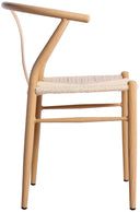 Beck - Hand Woven Rope Dining Chair (Set of 2) - Meridian Furniture - Chair Sets - Elite Enclave Home