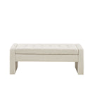 Gillian - Storage Bench - Cream - Madison Park - Storage Benches - Elite Enclave Home