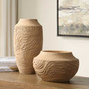 Sandstone Flow - Terracotta Vase - Uttermost - Vases & Jars - Elite Enclave Home