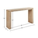 Monterey - Console Table - Natural - INK+IVY - Console Tables - Elite Enclave Home