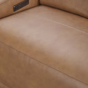 Kadon - Leather Power Recliner Sofa - Tan - Classic Home - Reclining Sofas- Elite Enclave Home