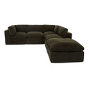 Cates - Dream Modular Sectional - Dark Green - Moe's Home Collection - Stationary Sectionals - Elite Enclave Home
