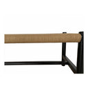 Hawthorn - Small Bench - Black - Moe's Home Collection - Upholstered Benches - Elite Enclave Home