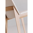 Deco - Oak Dining Chair (Set of 2) - Cream White - Moe's Home Collection - Chair Sets - Elite Enclave Home