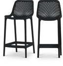 Mykonos - Outdoor Patio Stool (Set of 2) - Meridian Furniture - Stool Sets - Elite Enclave Home
