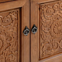 Amita - 3 Drawer 4 Door Cabinet - Brown - Classic Home - Buffets - Elite Enclave Home