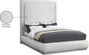 Brooke - Bed - Meridian Furniture - Upholstered Beds - Elite Enclave Home