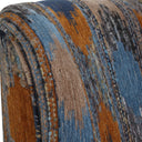 Lainey - Upholstered Ikat Armchair - Blue / Brown / Orange - Uttermost - Arm Chairs - Elite Enclave Home