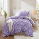Lily - 2 Piece Comforter Set - Purple - Intelligent Design - Comforters & Sets - Elite Enclave Home