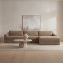 Farrow - Right Sectional - Taupe - Moe's Home Collection - Stationary Sectionals - Elite Enclave Home
