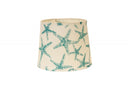 Standard Table Lamp With Ivory Shade - CLEAR