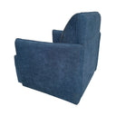 Carly - Swivel Chair - Blue - Chapel Hill - Swivel Chairs - Elite Enclave Home