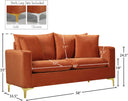 Naomi - Loveseat - Meridian Furniture - Stationary Loveseats - Elite Enclave Home