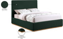 Monaco - Bed - Meridian Furniture - Upholstered Beds - Elite Enclave Home