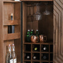 Holmes - Bar Cabinet - Artisan Brown