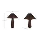 Gigi - Table Lamp - Dark Brown - Moe's Home Collection - Table Lamps - Elite Enclave Home