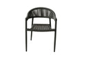 Aluminum Outdoor Arm Chair (Set of 4) - Gray