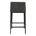 Baron - Counter Stool - Charcoal - Moe's Home Collection - Counter Height (24" - 27") - Elite Enclave Home
