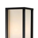 Sleek Column Style Floor Lamp With Storage - Black / White - HomeRoots - Floor Lamps - Elite Enclave Home