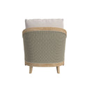 Cambria - Club Chair - Gray / White