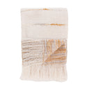 Throws - TC Albedo Throw - Ivory / Rust - Classic Home - Throws - Elite Enclave Home