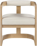 Manchester - Dining Chair - Natural Frame - Meridian Furniture - Arm Chairs - Elite Enclave Home