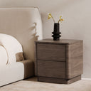 Round Off - Tall Nightstand - Dark Brown - Moe's Home Collection - Accent Nightstands - Elite Enclave Home