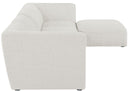 Miramar - 5 Piece Modular Sectional - Meridian Furniture - Stationary Sectionals - Elite Enclave Home