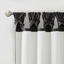 Emilia - Twist Tab Lined Window Curtain Panel - Charcoal - Madison Park - Curtains & Drapes - Elite Enclave Home