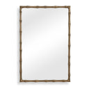 Brass Bamboo - Rectangle Mirror - Brass / Gold