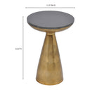 Font - Side Table - Brass - Moe's Home Collection - Side Tables - Elite Enclave Home