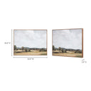 Vast Country - Framed Painting - White - Moe's Home Collection - Framed Prints - Elite Enclave Home