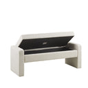 Gillian - Storage Bench - Cream - Madison Park - Storage Benches - Elite Enclave Home