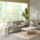 Parker - End Table - Off - White / Natural - Madison Park - End Tables - Elite Enclave Home