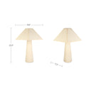 Gigi - Table Lamp - Cream - Moe's Home Collection - Table Lamps - Elite Enclave Home