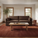Shea - Sofa - Dark Brown - Moe's Home Collection - Stationary Sofas - Elite Enclave Home